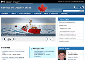 加拿大漁業及海洋部