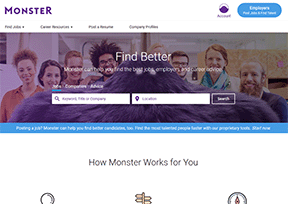 Monster.com招聘網站