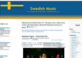 瑞典音樂