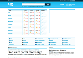 挪威天氣網