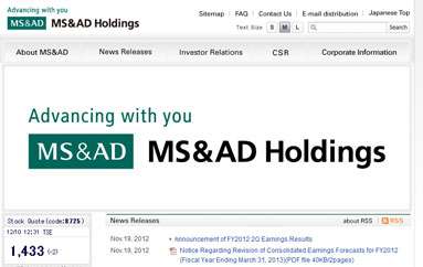MS&AD保险集团控股有限公司
