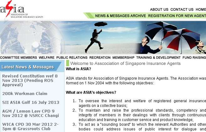 新加坡保险代理人协会