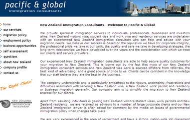 太平洋和全球移民咨询公司