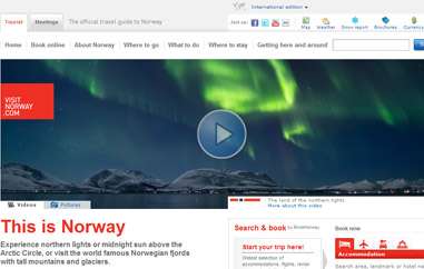 挪威旅游官網