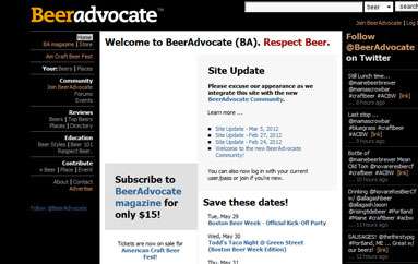 Beer Advocate
