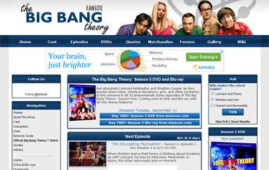 The Big Bang Theory官方網站