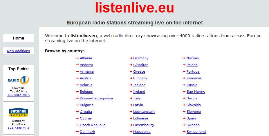 欧洲在线聆听