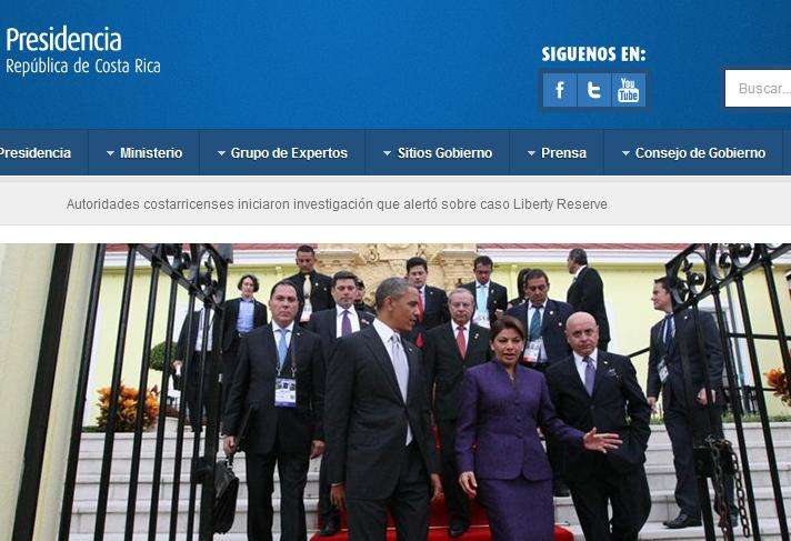 哥斯達黎加政府官方網站