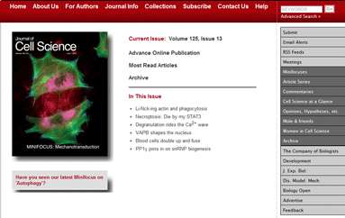 细胞科学杂志