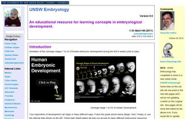 新南威尔士大学胚胎学