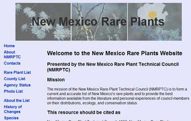 新墨西哥州珍稀植物