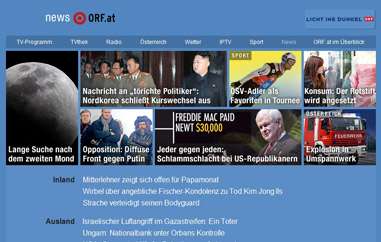 奥地利广播电视台官方网站
