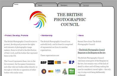 英国摄影委员会官方网站