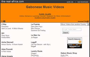 加蓬音乐视频
