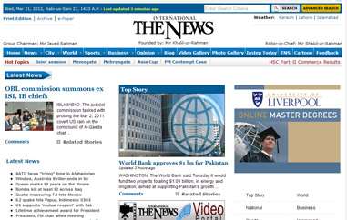 国际新闻（巴基斯坦）