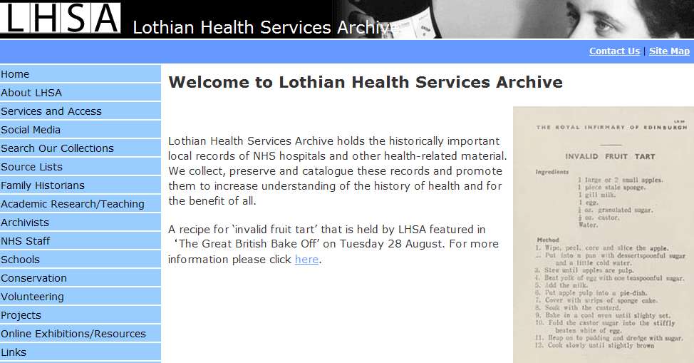 Lothian健康服务档案