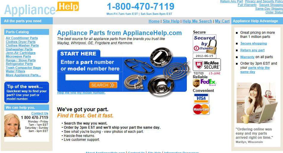 Appliance Helpline