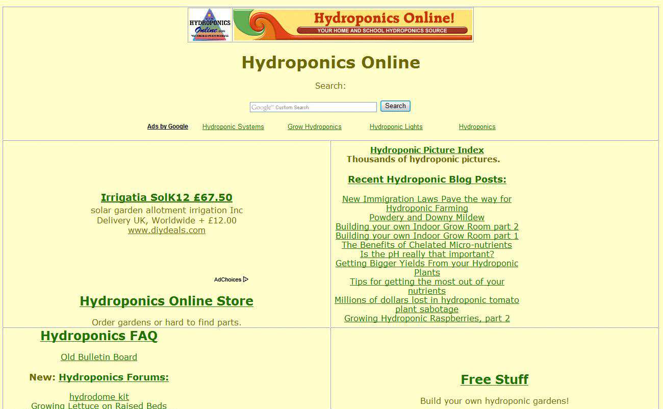 Hydroponics Online