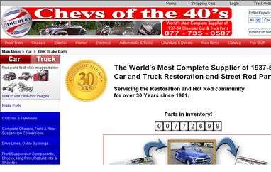Chev's of the 40s