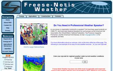 Freeze-Notis weather Services
