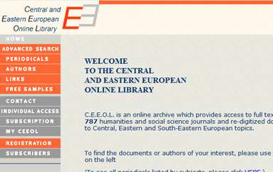 中东欧在线图书馆