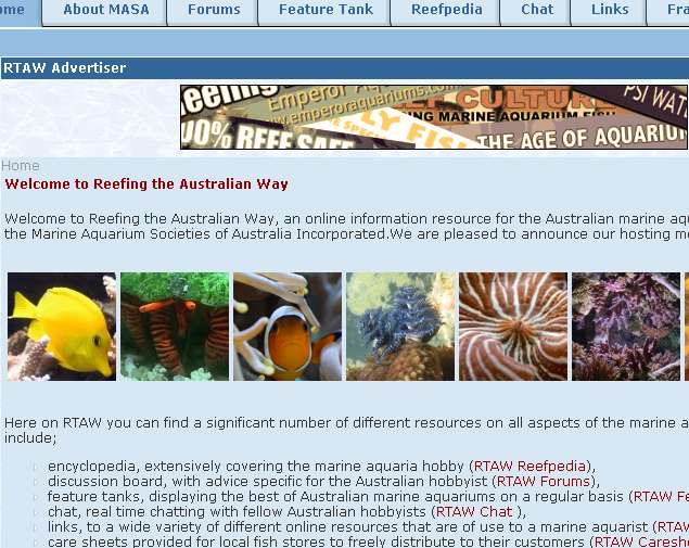 Marine Aquarium Societies of Australia