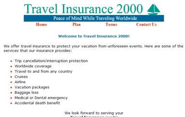 旅游保险2000