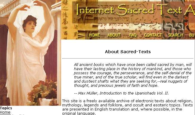 Internet Sacred Text Archive