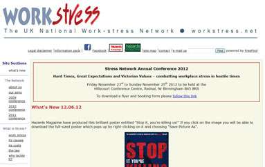 The UK National Work-Stress Network