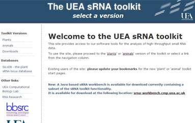 UEA sRNA工具箱