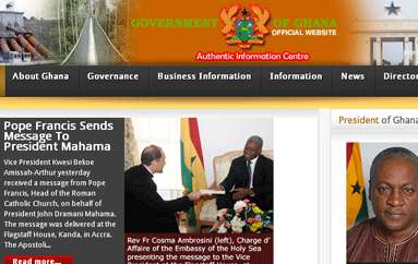 加纳政府官方网站